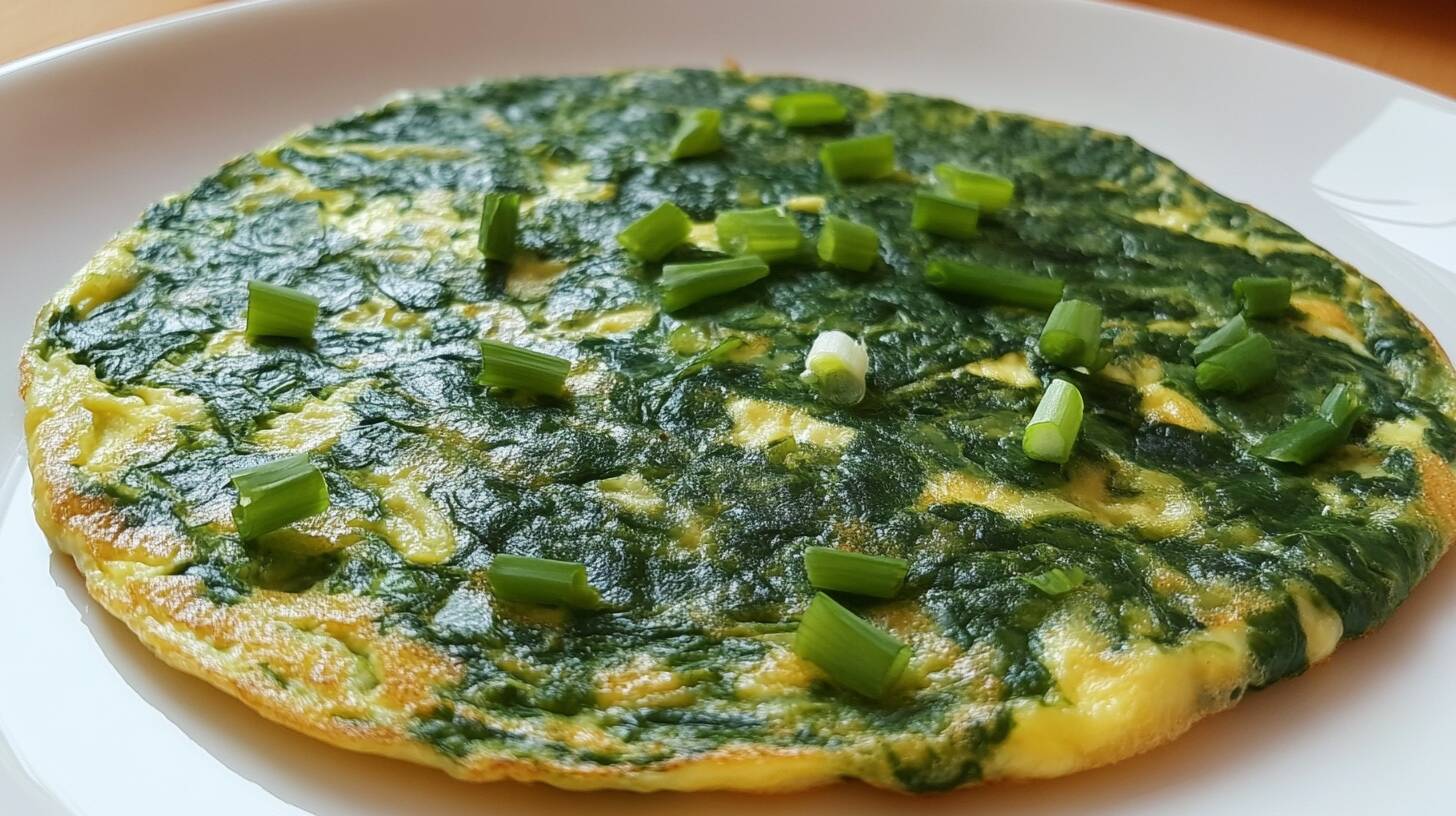 Green_omelet_with_spinach_and_green_onions Home